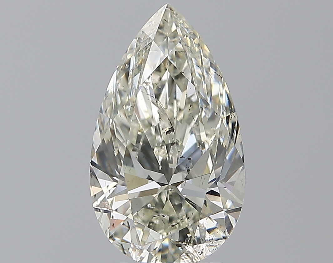 3 CaratK-SI2 - Cut Pear Diamond