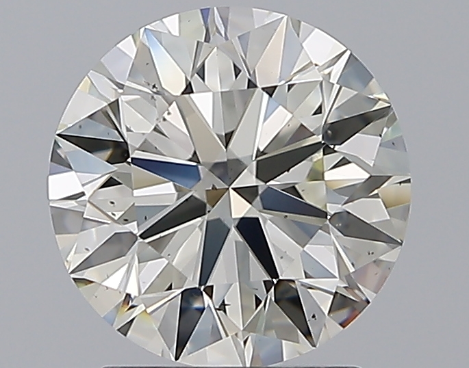 2.22 CaratL-VS2 EX Cut Round Diamond