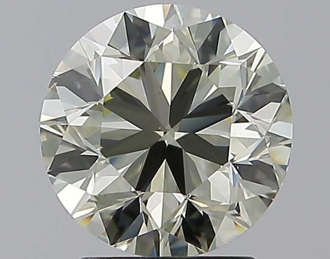 2.5 CaratQ-R-SI1 VG Cut Round Diamond