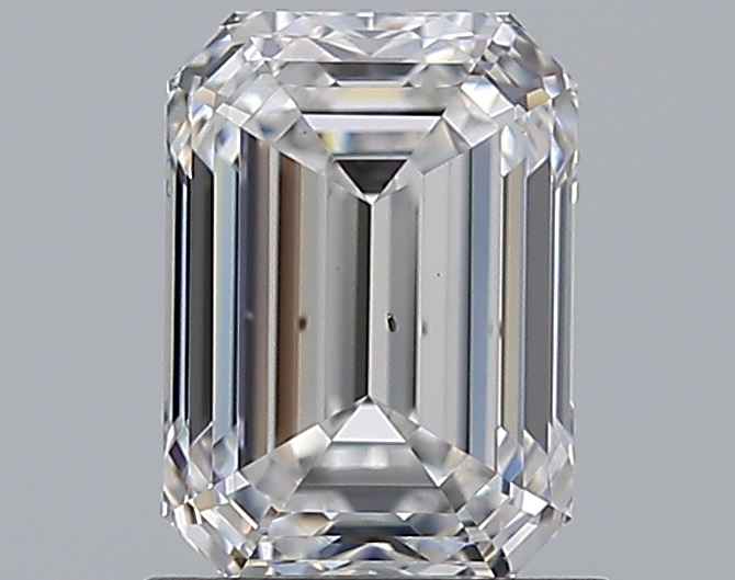 1.29 CaratE-VS2 - Cut Emerald Diamond