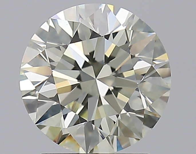 2.01 CaratN-SI1 EX Cut Round Diamond