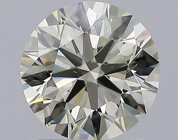 1.7 CaratQ-R-SI1 EX Cut Round Diamond