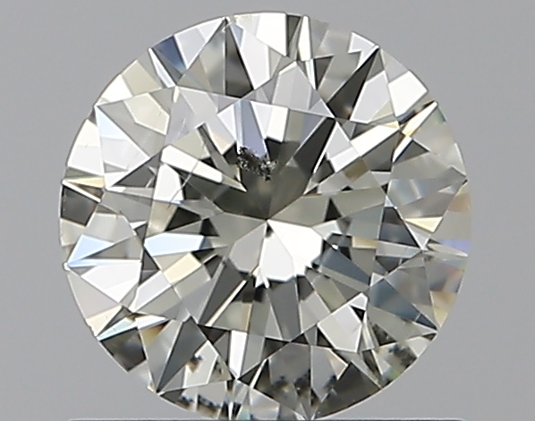 0.8 CaratL-SI2 EX Cut Round Diamond