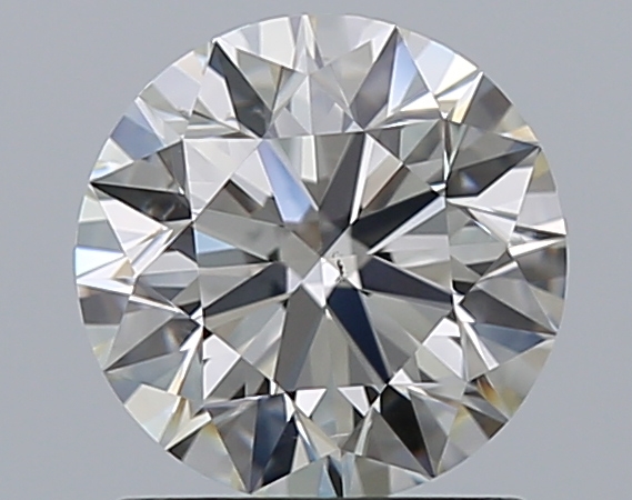 1.1 CaratI-VS2 EX Cut Round Diamond