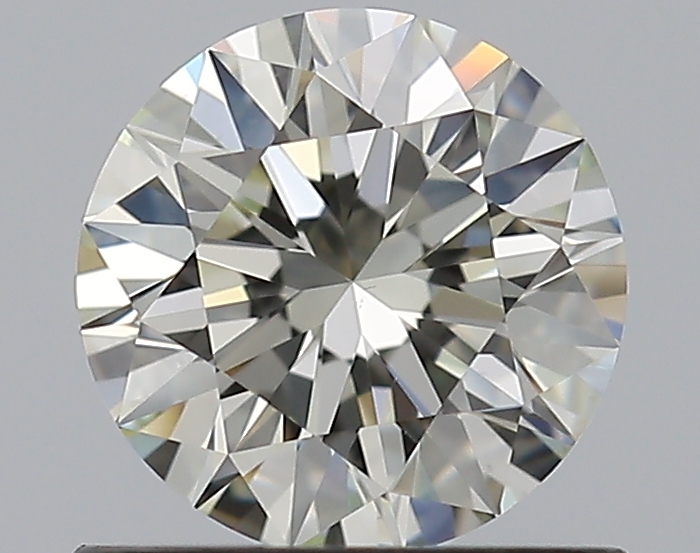 0.76 CaratL-VS1 EX Cut Round Diamond