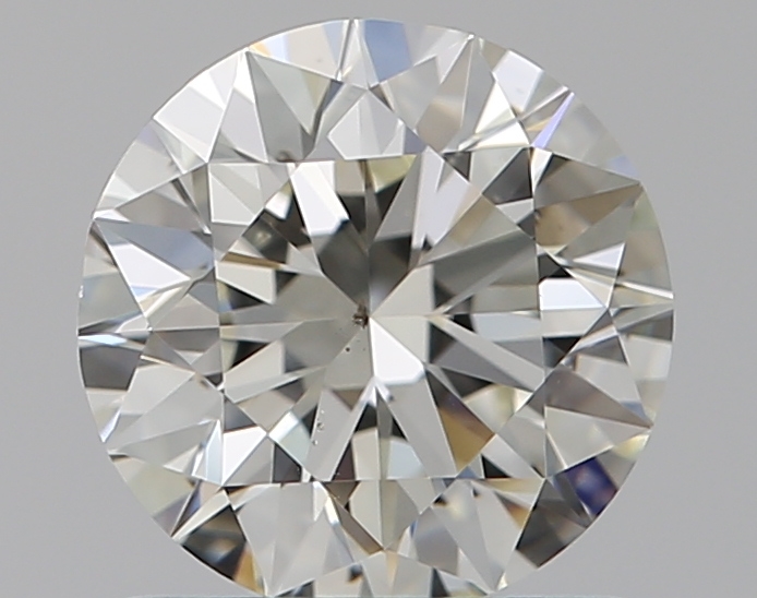 1 CaratJ-SI1 EX Cut Round Diamond