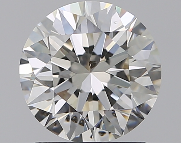 1.51 CaratJ-SI2 EX Cut Round Diamond