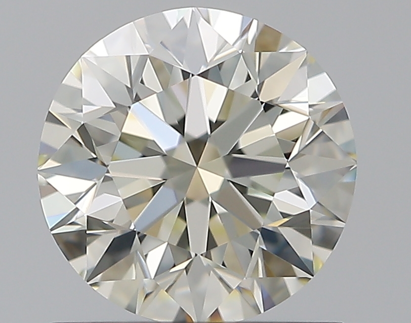 1 CaratL-VVS2 EX Cut Round Diamond