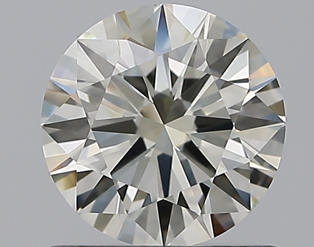 0.9 CaratL-VVS2 EX Cut Round Diamond