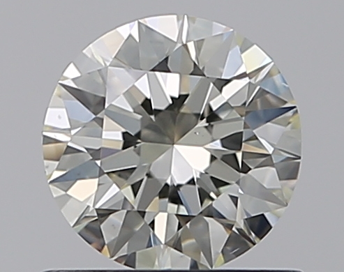 0.71 CaratL-VS2 EX Cut Round Diamond