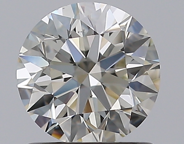 0.9 CaratJ-VS2 EX Cut Round Diamond