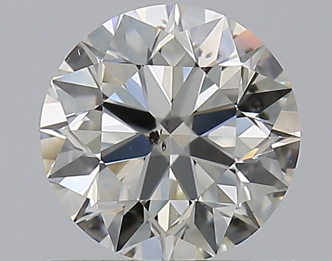 0.87 CaratL-SI1 EX Cut Round Diamond
