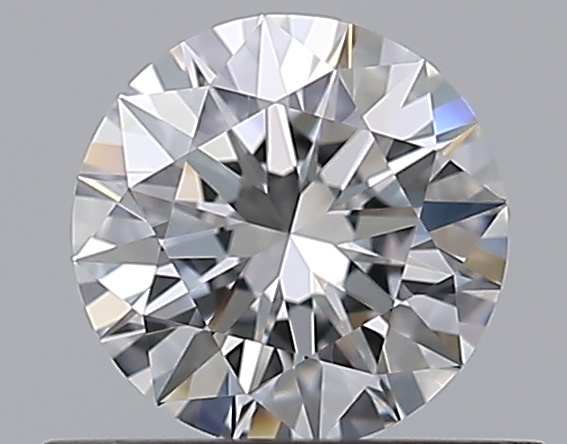 0.5 CaratD-VVS1 EX Cut Round Diamond