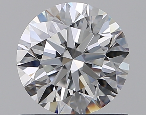 0.81 CaratF-VS2 EX Cut Round Diamond