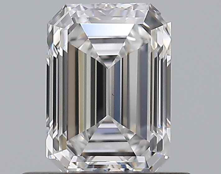 0.65 CaratD-VS1 - Cut Emerald Diamond
