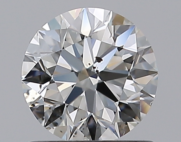 0.75 CaratH-SI2 EX Cut Round Diamond