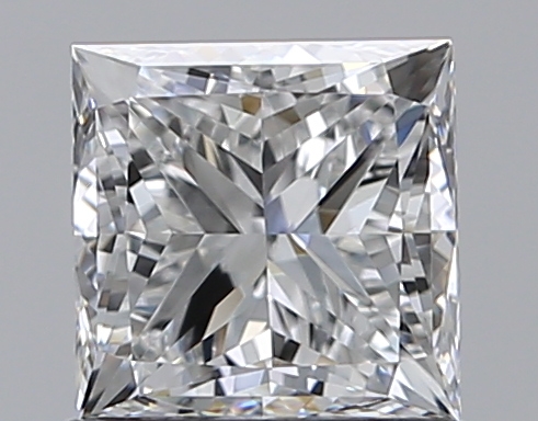 1 CaratE-VVS2 - Cut Princess Diamond