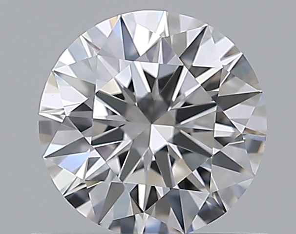0.61 CaratE-IF EX Cut Round Diamond