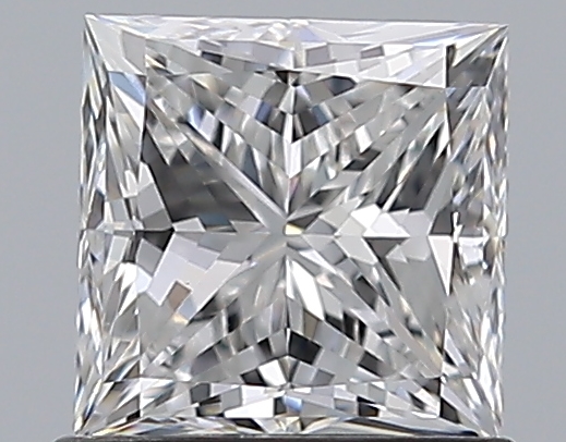 1 CaratE-VVS2 - Cut Princess Diamond