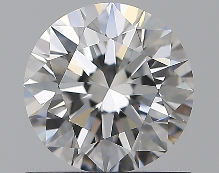 0.8 CaratE-VS1 EX Cut Round Diamond