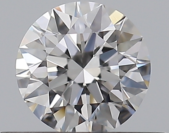 0.4 CaratF-VVS2 EX Cut Round Diamond
