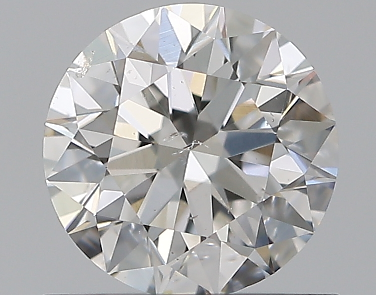 0.75 CaratG-SI2 EX Cut Round Diamond