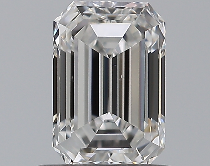 0.73 CaratE-VS1 - Cut Emerald Diamond