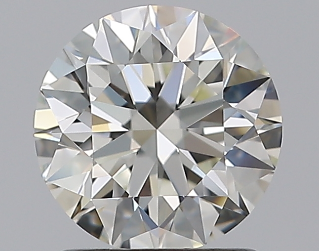 1.21 CaratJ-VVS2 EX Cut Round Diamond