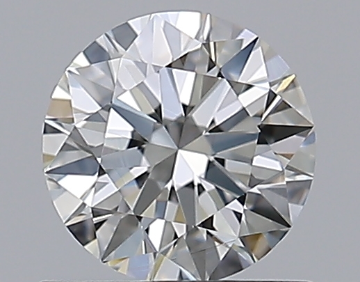 0.8 CaratH-VVS2 EX Cut Round Diamond