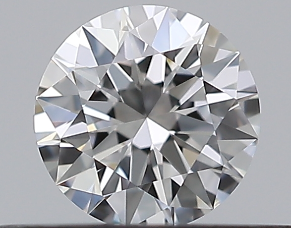 0.3 CaratF-VVS2 EX Cut Round Diamond