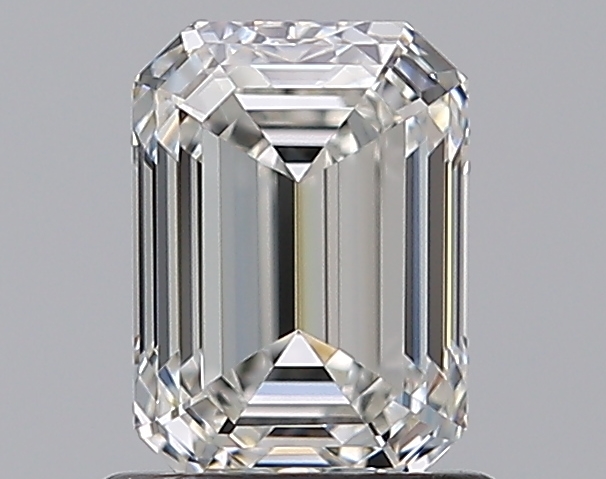 1 CaratG-VVS2 - Cut Emerald Diamond