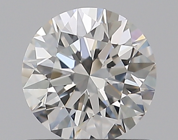 0.65 CaratD-VVS2 EX Cut Round Diamond
