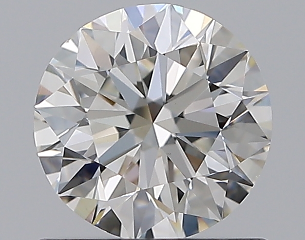 0.9 CaratH-VS2 EX Cut Round Diamond