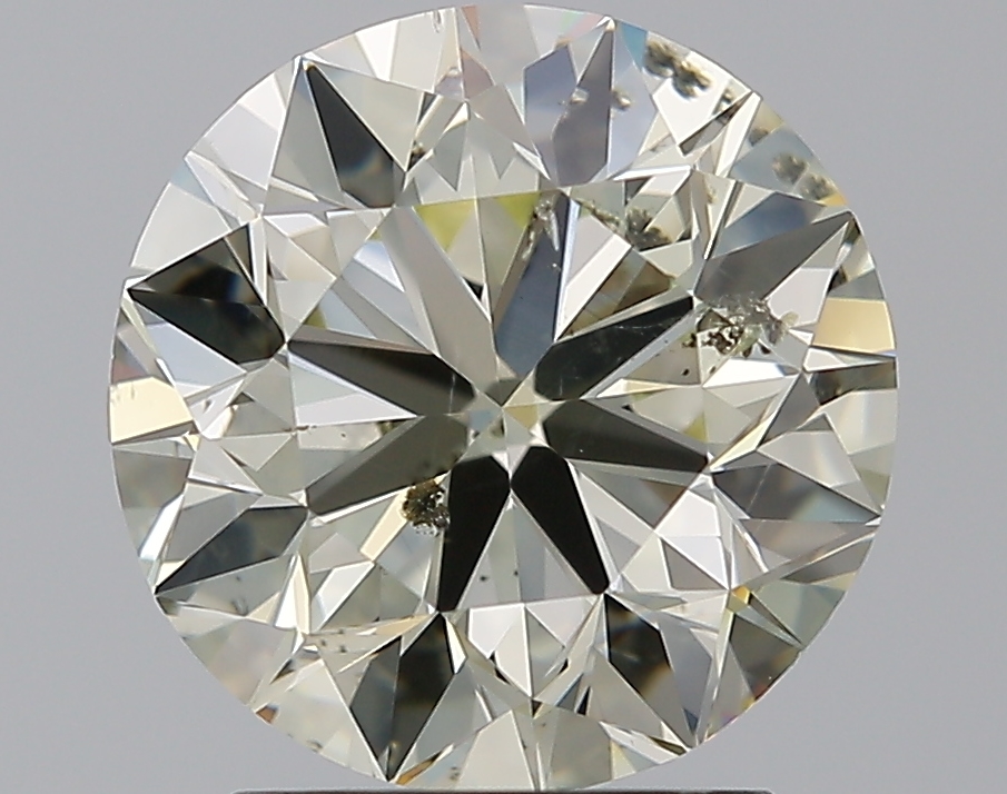 2.5 CaratM-SI2 EX Cut Round Diamond