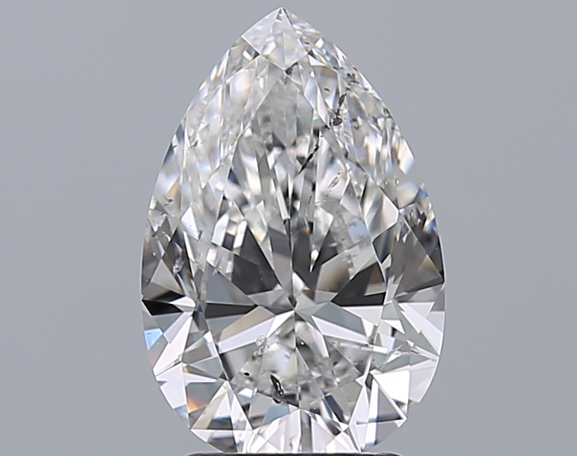 2.51 CaratE-SI2 - Cut Pear Diamond