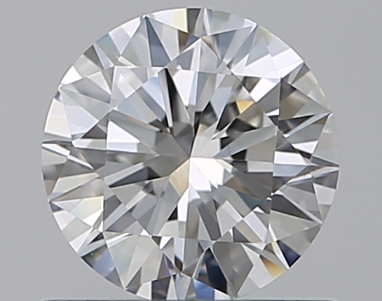 0.7 CaratF-VVS2 EX Cut Round Diamond