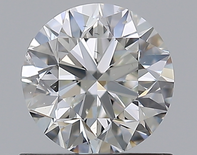 0.76 CaratH-SI1 EX Cut Round Diamond
