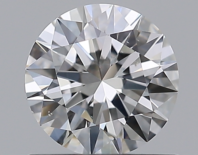 0.75 CaratG-VS2 EX Cut Round Diamond