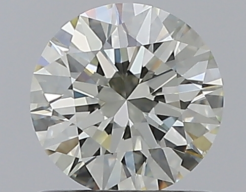 0.76 CaratL-VS2 EX Cut Round Diamond