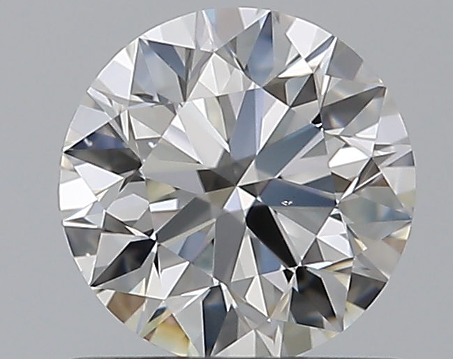 0.75 CaratG-VS2 EX Cut Round Diamond