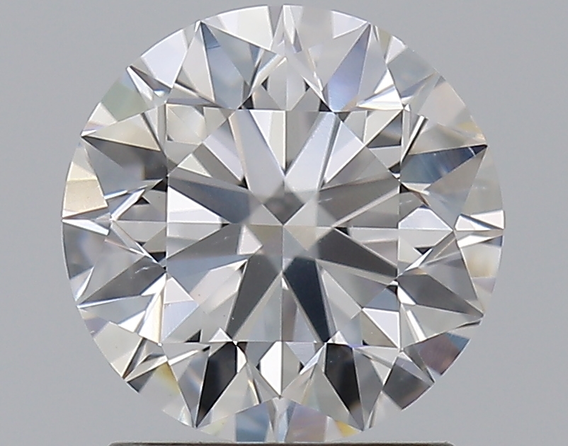1.61 CaratE-VS2 EX Cut Round Diamond
