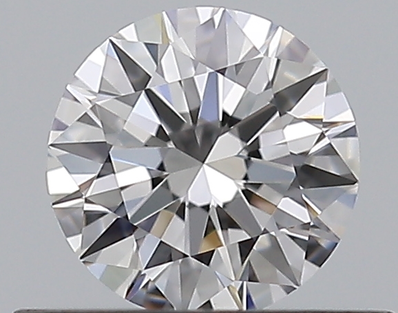 0.33 CaratD-IF EX Cut Round Diamond