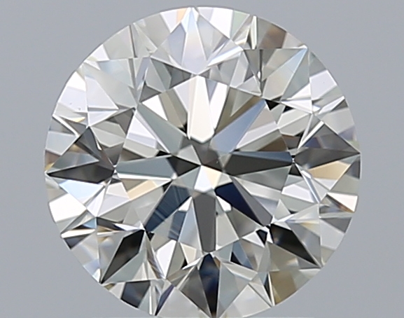 2 CaratJ-VS1 EX Cut Round Diamond