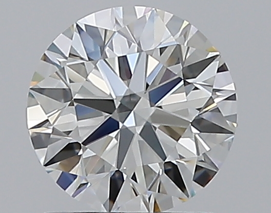 0.9 CaratJ-VVS1 EX Cut Round Diamond