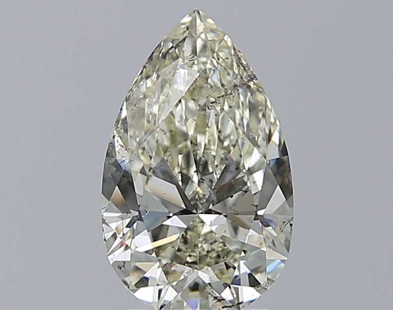 2.01 CaratK-SI2 - Cut Pear Diamond