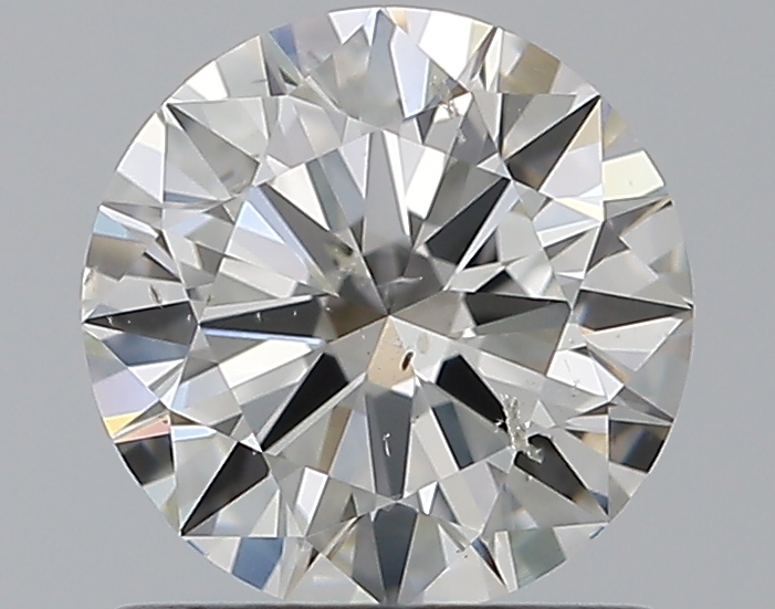 0.81 CaratH-SI2 EX Cut Round Diamond