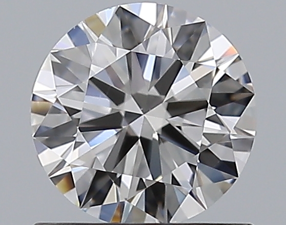 0.8 CaratE-VS2 EX Cut Round Diamond