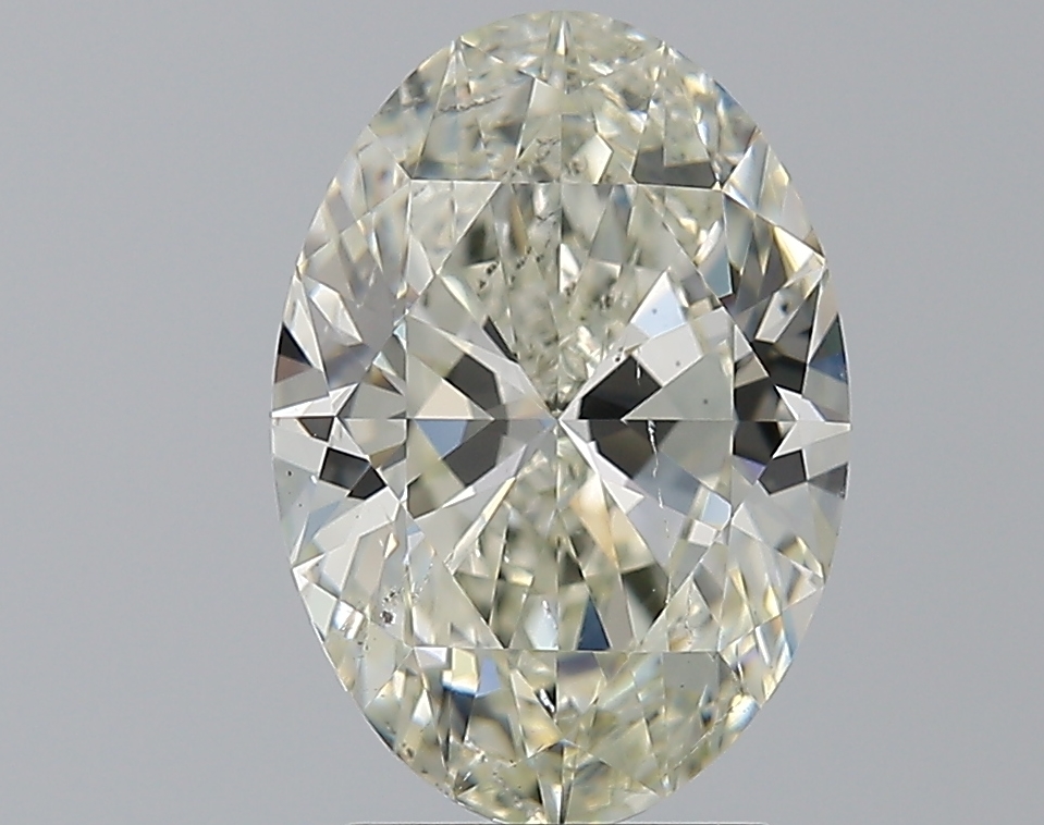 3 CaratL-SI1 - Cut Oval Diamond