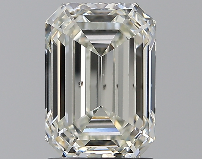 2.01 CaratJ-SI1 - Cut Emerald Diamond