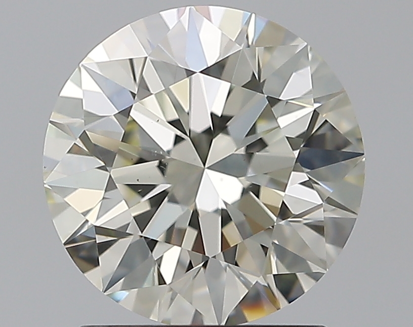 1.72 CaratL-VS2 EX Cut Round Diamond